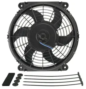 16620 Derale 10in Tornado Electric Fan With Standard Mount Kit