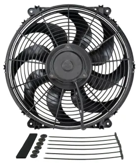 16626 Derale 16 Inch Tornado Electric Puller Fan Standard Mounting Kit