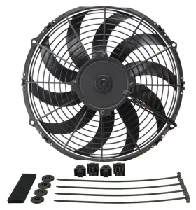 16112 Derale Cooling Products 12in Ho Fits Extreme Electric Fan