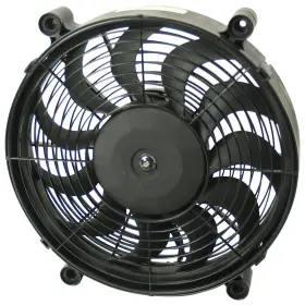 16214 Derale Cooling Products 14ftft High Output Single Rad Electric Fan - Premium Mounting Kit