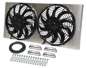 16812 Derale Cooling Products High-output Dual Fan Assembly