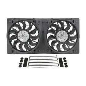 16928 Derale Cooling Products High Output Dual 12 Inch Electric Rad Fan/plastic Shroud Kit