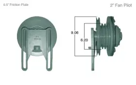 Clutch-99065 Detroit Diesel 99065 Fan