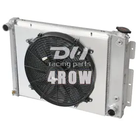 An67315 Dh-racing Parts For 1967-1969 Chevy Pontiac /firebird Camaro Aluminum 4 Row Radiator Shroud Fan