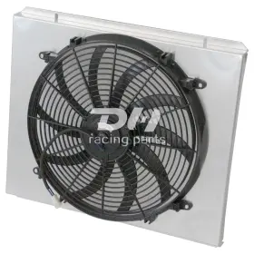 16ftftfan Dh Racing Parts Dhr337 21ftftw Alum Shroud For 1967-1969 Chevy Camaro/firebird Small Block Dpi337