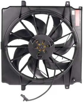 620-038 Dorman Engine Cooling Fan Assembly Fits 02-04 Jeep Liberty 2.4l-l4