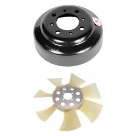 Bndl-906937 Dorman For Chevy Colorado 2004-2012 2-pc Radiator Fan Blade Kit