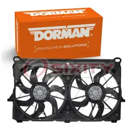 Sx-1302 Dorman - Oe Solutions Engine Cooling Fan Assembly For 2007-2013 Gmc Sierra 1500 4.3l 4.8l Ep