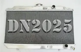 Fd762-2m Dyna New Aluminum Radiator For 90-93 Acura Integra 1.8l L4 Manual Only 1990 91