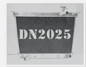 Tw036-4a Dyna Aluminum Radiator For 02-2009 Gmc Envoy/chevy Trailblazer 4.2l V6 Only 4 Row