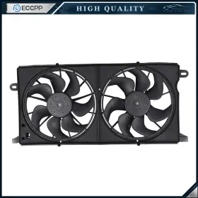 Ec18527101cp Eccpp Electric Radiator Condenser Fan Assembly For 2000-2002 2003-2005 Buick Lesabre