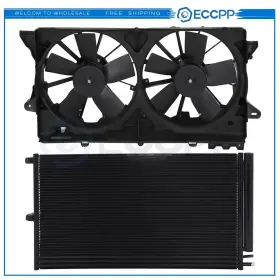 Ec83763601cp Eccpp Electric Ac Condenser Cooling Fan Kit For 2010 2011-2014 Ford Expedition F-150 Ec83763601cp Eccpp Electric Ac Condenser Cooling Fan Kit For 2010 2011-2014 Ford Expedition F-150
