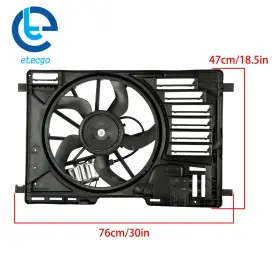 945691 Etecgo For Ford Escape 2013-2015 2016 With Module Engine Radiator Cooling Fan Assembly