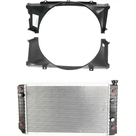 16575819 Evan-fischer Radiator Fan Shroud Kit For 1988-93 Chevy S10 1992-1994 Jimmy 1991-1994 Bravada