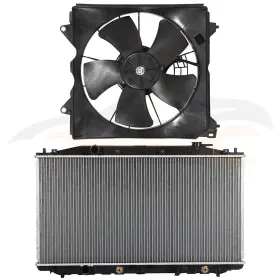 10191925 Everpartstorecs Electric Radiator Cooling Fan Kit For 2008-2012 Honda Accord 2-door 2.4l 2354cc