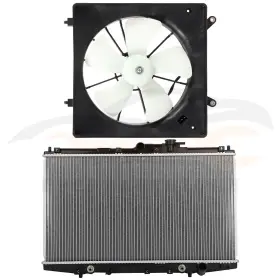 10191926 Everpartstorecs Electric Radiator Cooling Fan Kit For 1998-2002 Honda Accord 2.3l 2254cc