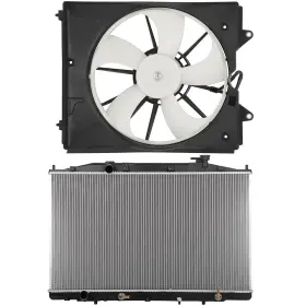 12898248 Everpartstorecs Electric Engine Radiator Cooling Fan Kit For 2011-2012 Honda Odyssey 2013-17