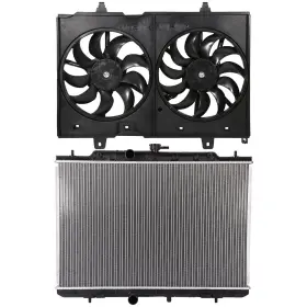 12898280 Everpartstorecs Electric Radiator Cooling Fan Kit For 2008 2009 Nissan Rogue 2010-2013