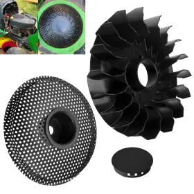 Fenxdn 796201 Engine Flywheel Fan Replacement For Bs 319000 31a000 Models 2 Inch Cooling