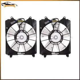 Firc6828080ss Firchassis Radiator Cooling Fan Assembly For Honda Civic 2006-2010 2011 Driver&right Side