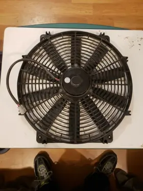 2215 Flex-a-lite 088657001168 116 16 Inch Trimline Reversible Electric Fan Pusher-puller Cfm