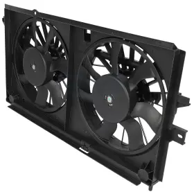 10121050 Fly-autopartsclub Radiator Condenser Cooling Fan Assembly For 2000-2003 Chevy Impala 3.4l 3.8l V6 #3