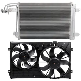10264362 Fly-autopartsclub Electric Ac Condenser&cooling Fan Kit For 2006-13 Audi A3 L4 Volkswagen Golf L5 10264362 Fly-autopartsclub Electric Ac Condenser&cooling Fan Kit For 2006-13 Audi A3 L4 Volkswagen Golf L5