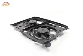 Fg938c607ba Fomoco Ford Fusion Engine Radiator Cooling Dual Fan Motor With Shroud Oem 2016 - 2020