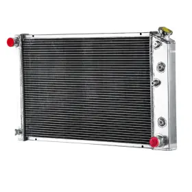 8010162 Fongoff #162 4 Row Aluminum Radiator For 1980-87 Chevy C10 Camaro/ Buick Century 5.7l V8