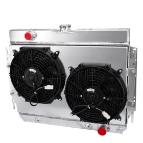 Sbr289 Fongoff 4row Radiator Shroud Fan Fits 1963-1968 Chevy Bel Air/impala/chevelle El Camino #2