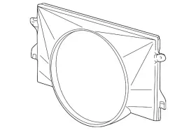 2c2z-8146-ac Ford Genuine Fan Shroud