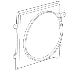 5l5z-8146-a Ford Genuine Shroud