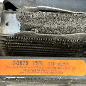 8l848c607bc Ford 2008 - 2012 Escape Ac A/c Condenser With Cooling Fan Motor Assembly Oem #3