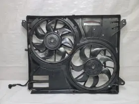 F2g3-8c607-de Ford 2015-2019 Edge Radiator Cooling Dual Fan Motor Shroud Oem