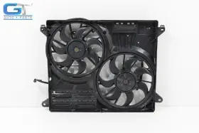 F2gt8c290be Ford Edge Radiator Cooling Dual Fan Motor With Shroud Oem 2015 - 2018