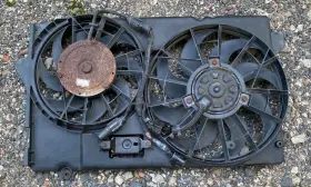 F3dh-8c607-ab Ford Oem Radiator Fan Assembly - Fits 92-95 Taurus Sho Atx