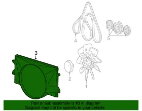 Gc2z-8146-a Ford Genuine Fan Shroud #2