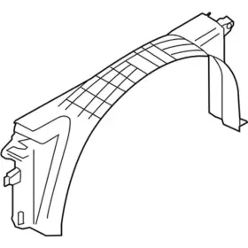 Kb3z-8146-a Ford Genuine Fan Shroud Kb3z8146a