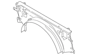 Lc3z-8146-f Ford Genuine Fan Shroud