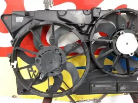 674-01077 Ford Truck 13-19 Explorer Radiator Fan Motor Assembly Awd #3