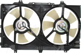 75238 Four Seasons Dual Radiator And Condenser Fan Assembly-rad / Cond Assy. Fits 89-94 Maxima #2