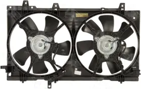 76172 Four Seasons Dual Radiator And Condenser Fan Assembly-rad / Cond Assy. Fits Forester