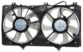 76225 Four Seasons Dual Radiator And Condenser Fan Assembly-rad / Cond Assy. Fits 07-11 Camry