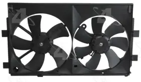 76255 Four Seasons Dual Radiator And Condenser Fan Assembly-rad / Cond Assy. Fits 08-14 Lancer #2