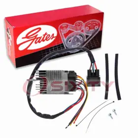 Sx-0983 Gates Engine Cooling Fan Module For 2002-2009 Audi A4 Quattro 1.8l 2.0l 3.0l Qm