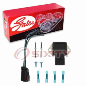Sx-1516 Gates Engine Cooling Fan Module For 1997-1999 Plymouth Neon 2.0l L4 Belts Pw