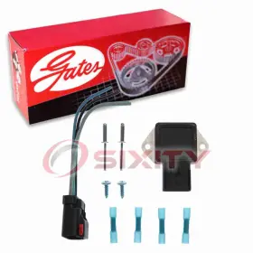 Sx-2367 Gates Engine Cooling Fan Module For 1997-2000 Plymouth Voyager 2.4l 3.0l Td