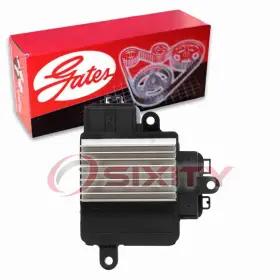 Sx-3474 Gates Engine Cooling Fan Module For 2010-2012 Lexus Hs250h 2.4l L4 Belts Rm