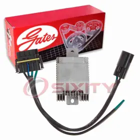 Sx-5416 Gates Engine Cooling Fan Module For 1998-1999 Mercedes-benz E300 3.0l L6 Wd