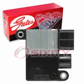 Sx-7072 Gates Right Engine Cooling Fan Module For 2009-2013 Toyota Corolla 1.8l L4 Hy